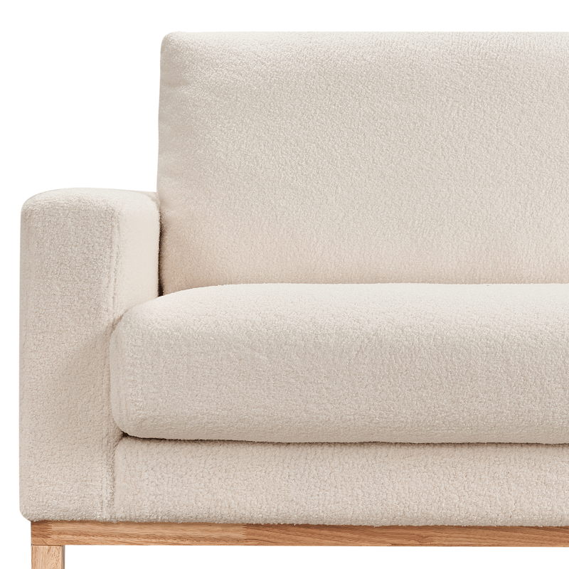 Hjørnesofa Siggard - Hvid - Møbler - Sofaer - Sofa med chaiselong - 4 personers sofa med chaiselong