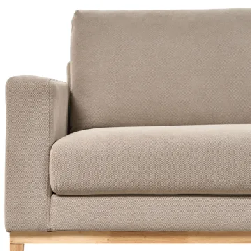Hjørnesofa Siggard - Taupe - Møbler - Sofaer - Sofa med chaiselong