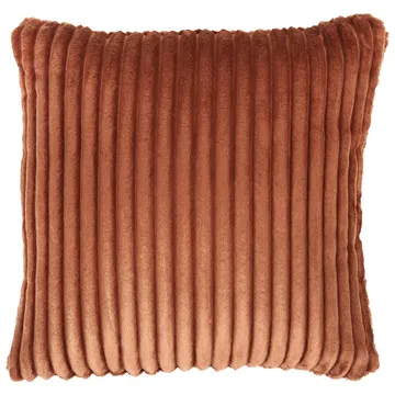 Hjørnesofa Stenum - Brun, messing/Højrevendt - Møbler - Sofaer - Hjørnesofa