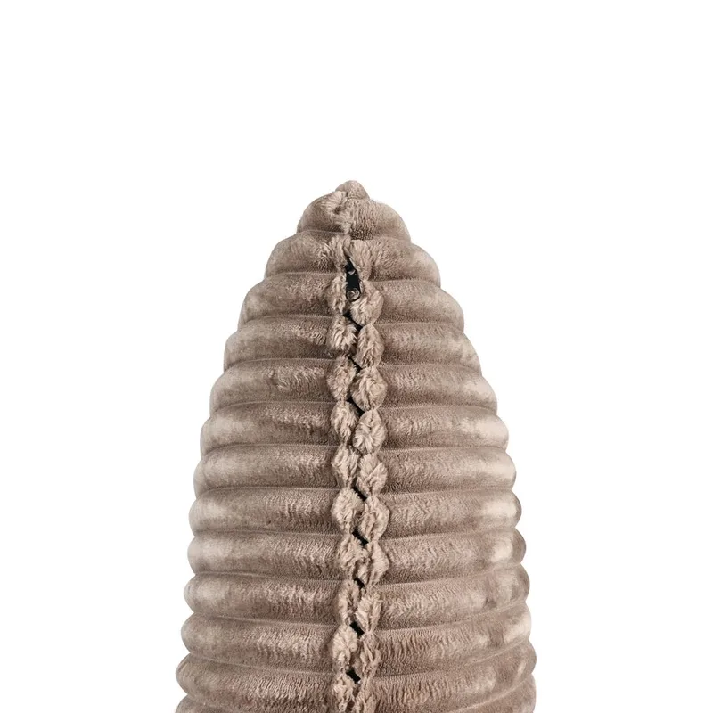 Hjørnesofa Stenum - Lys brun, messing/Højrevendt - Møbler - Sofaer - Hjørnesofa