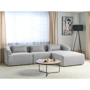 Hjørnesofa Svansele - Grå/Venstrevendt - Møbler - Sofaer - Modulsofaer - Komplet modulsofa