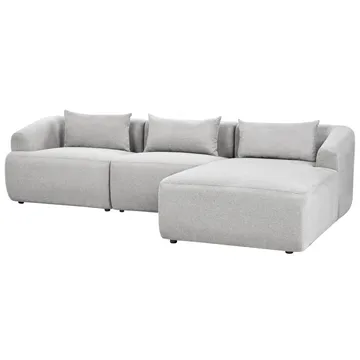 Hjørnesofa Svansele - Grå/Venstrevendt - Møbler - Sofaer - Modulsofaer - Komplet modulsofa
