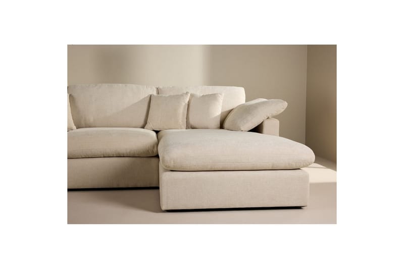 Hjørnesofa VIND Amalfi Beige - Beige - Møbler - Sofaer - Sofa med chaiselong