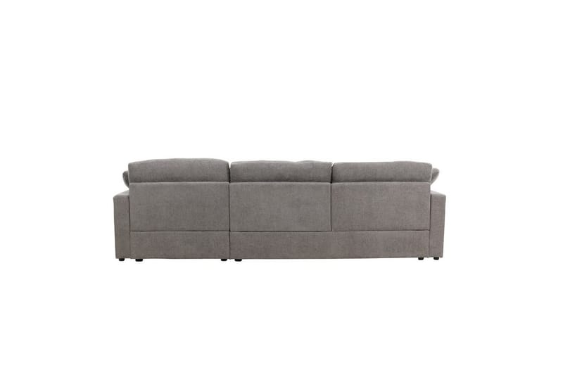 Hjørnesofa VIND Amalfi Mørkegrå - Møbler - Sofaer - Sofa med chaiselong
