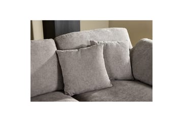 Hjørnesofa VIND Amalfi Mørkegrå - Møbler - Sofaer - Sofa med chaiselong