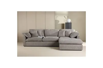 Hjørnesofa VIND Amalfi Mørkegrå - Møbler - Sofaer - Sofa med chaiselong