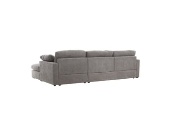 Hjørnesofa VIND Amalfi Mørkegrå - Møbler - Sofaer - Sofa med chaiselong