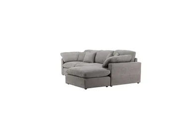 Hjørnesofa VIND Amalfi Mørkegrå - Møbler - Sofaer - Sofa med chaiselong