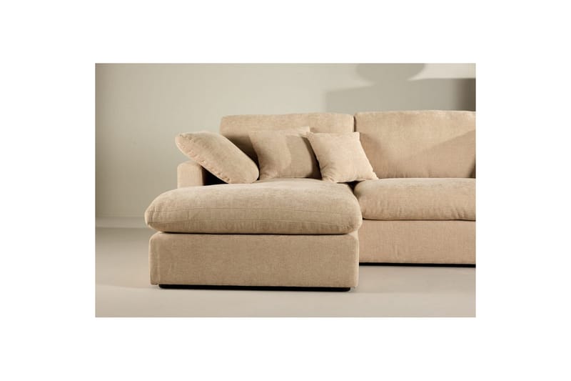 Hjørnesofa VIND Amalfi Sand - Sand - Møbler - Sofaer - Sofa med chaiselong