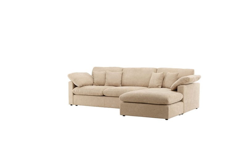 Hjørnesofa VIND Amalfi Sand - Møbler - Sofaer - Sofa med chaiselong