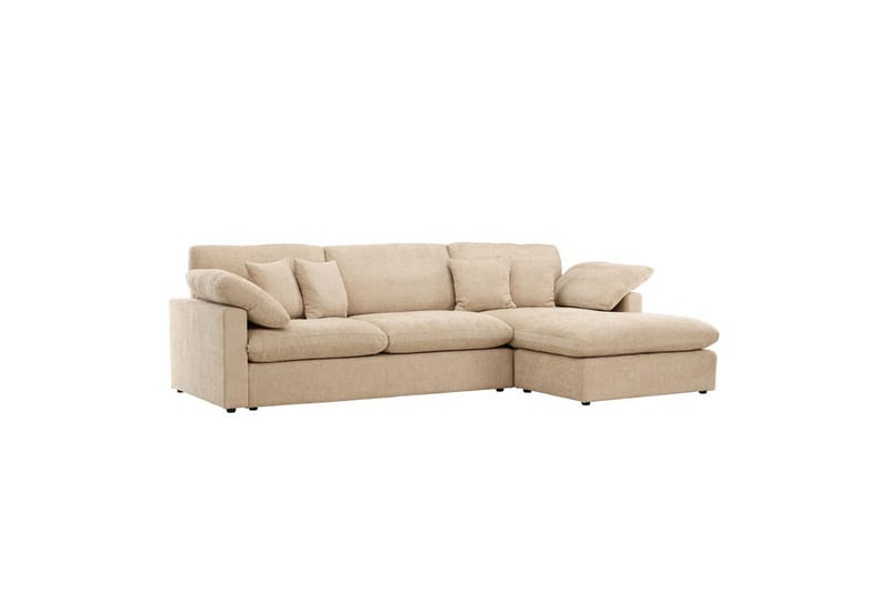 Hjørnesofa VIND Amalfi Sand - Møbler - Sofaer - Sofa med chaiselong