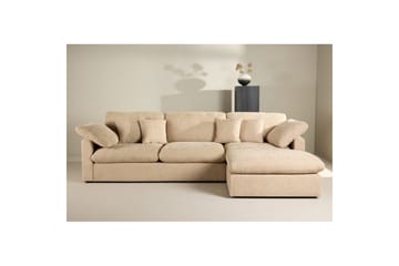 Hjørnesofa VIND Amalfi Sand - Møbler - Sofaer - Sofa med chaiselong