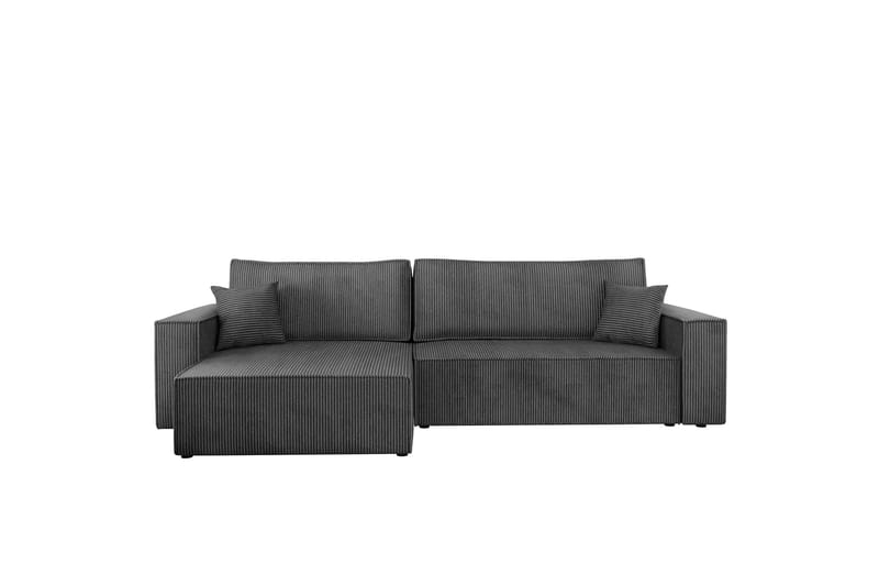 Hobson Sofa med Divan 3-personers, Mørk grå