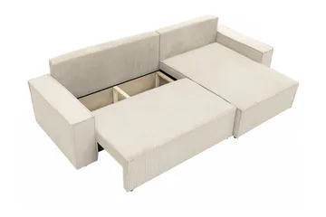 Hobson Sofa med Divan 3-personers - Mørk grå - Møbler - Sofaer - Sofa med chaiselong
