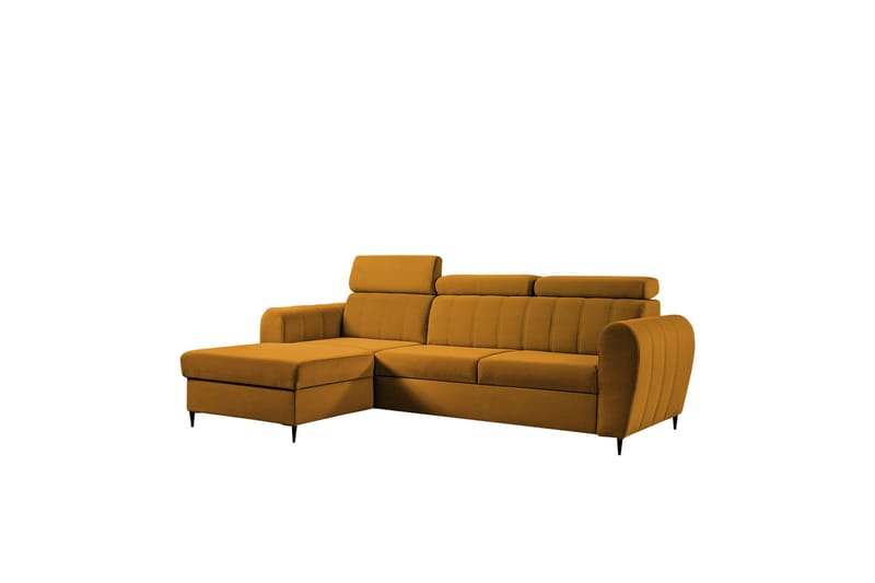Hoffman Sofa med Divan 3-seter, Orange