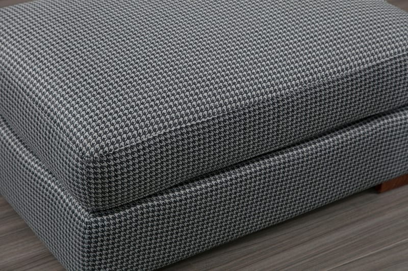 Huelva 5-personers Højrevendt L-formet Sofa med Chaiselong 308 cm i Stof - Grå - Møbler - Sofaer - Sofa med chaiselong