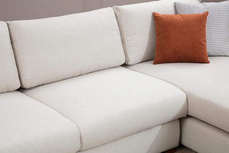 Huelva Chaiselongsofa - Beige - Sofa med chaiselong