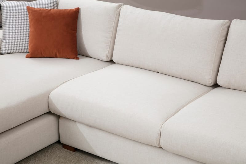 Huelva Chaiselongsofa - Beige - Møbler - Sofaer - Sofa med chaiselong