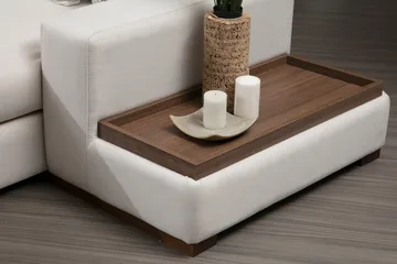 Huelva Chaiselongsofa - Beige - Møbler - Sofaer - Hjørnesofa - Hjørnesofa med chaiselong