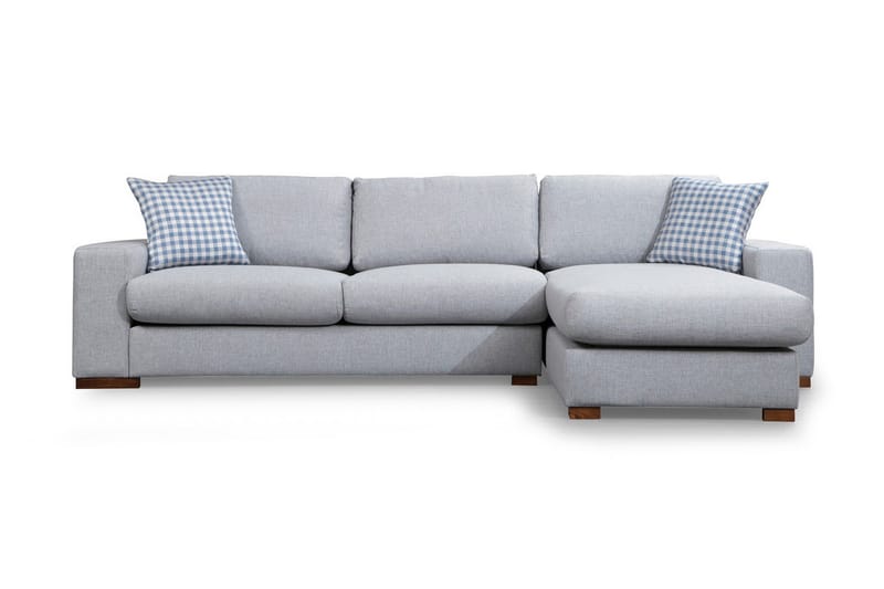 Huelva Chaiselongsofa - Grå - Sofa med chaiselong