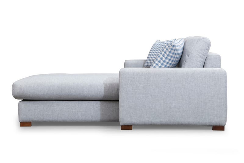 Huelva Chaiselongsofa - Grå - Sofa med chaiselong