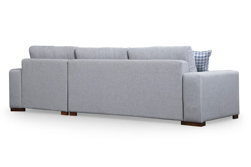 Huelva Chaiselongsofa - Grå - Sofa med chaiselong