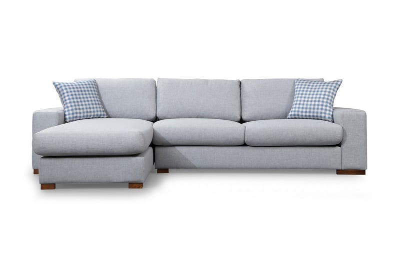 Huelva Chaiselongsofa - Grå - Sofa med chaiselong