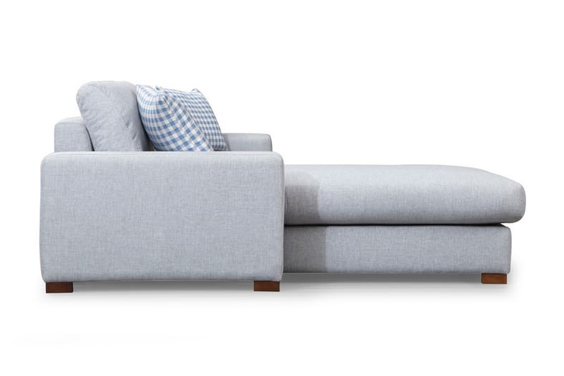 Huelva Chaiselongsofa - Grå - Sofa med chaiselong