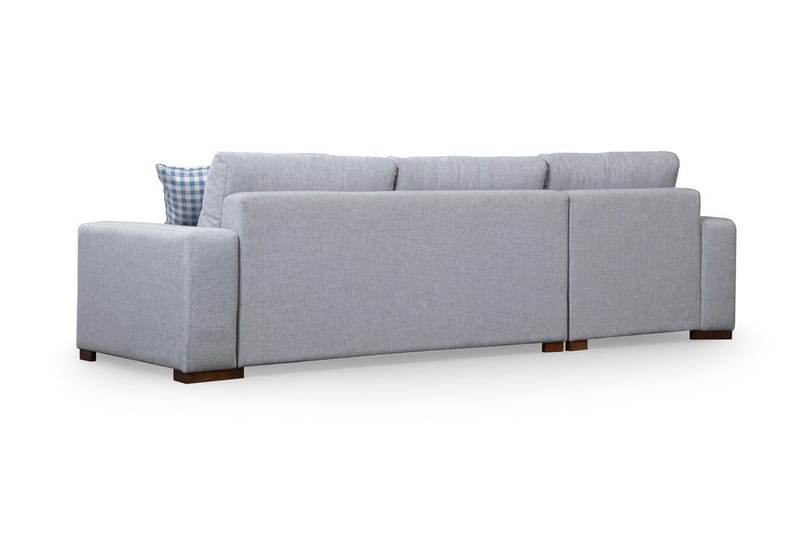 Huelva Chaiselongsofa - Grå - Sofa med chaiselong