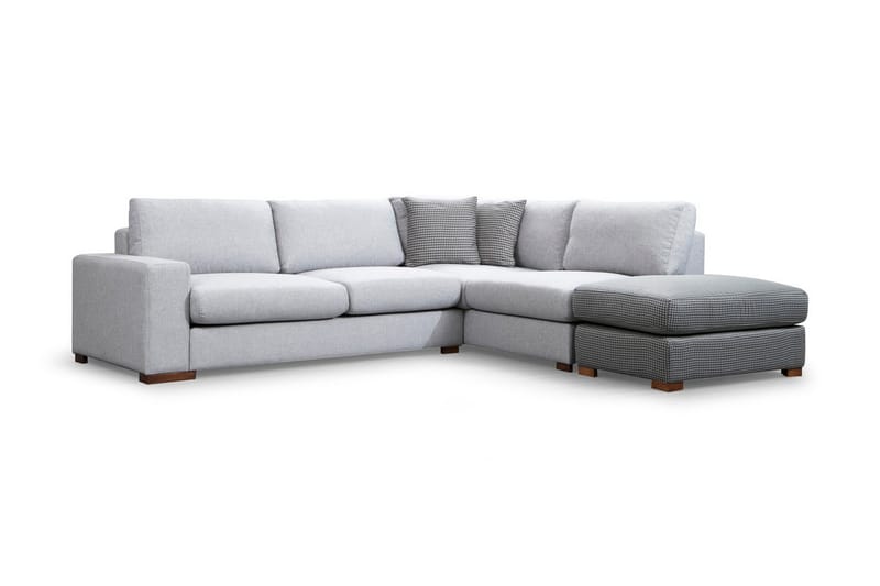 Huelva Chaiselongsofa - Grå - Sofa med chaiselong