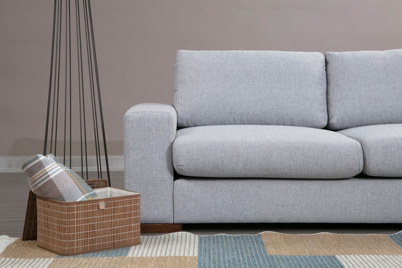 Huelva Chaiselongsofa - Grå - Møbler - Sofaer - Sofa med chaiselong