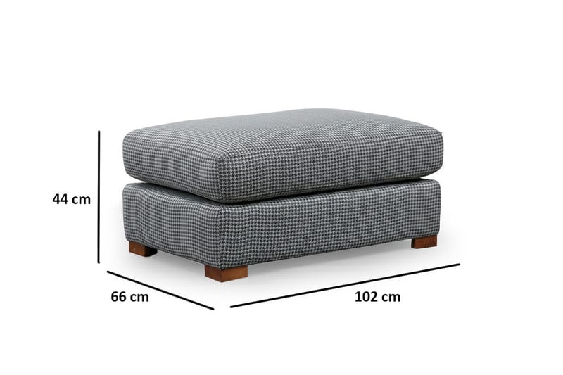 Huelva Chaiselongsofa - Grå - Sofa med chaiselong