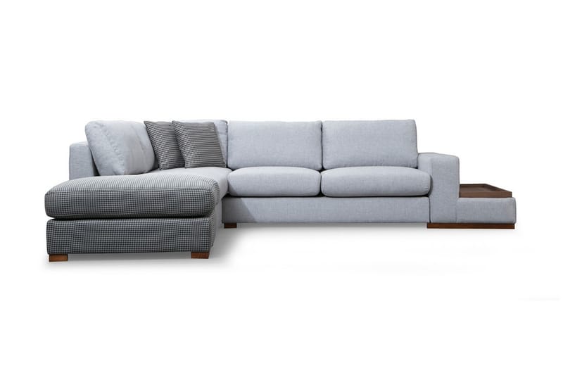 Huelva Chaiselongsofa - Grå - Sofa med chaiselong