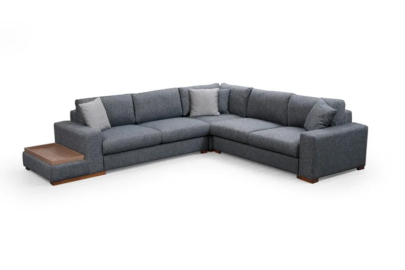 Huelva Chaiselongsofa - Grå - Møbler - Sofaer - Hjørnesofa - Hjørnesofa med chaiselong