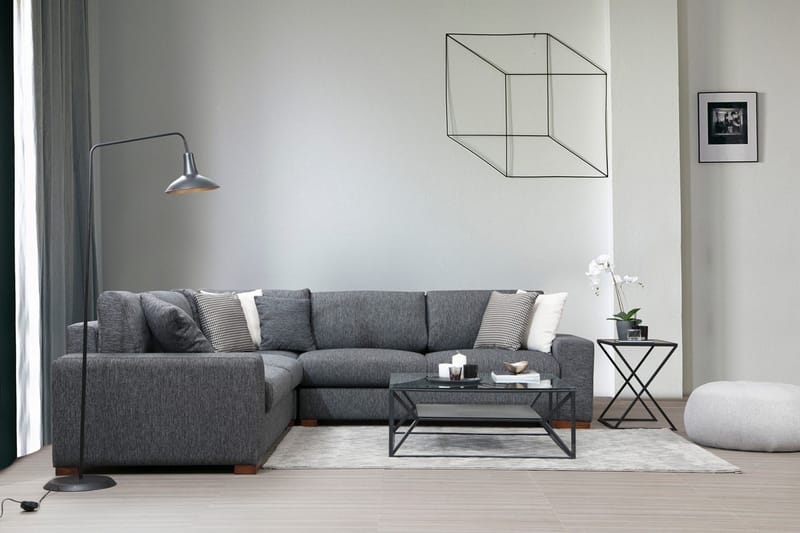 Huelva Chaiselongsofa - Grå - Møbler - Sofaer - Hjørnesofa
