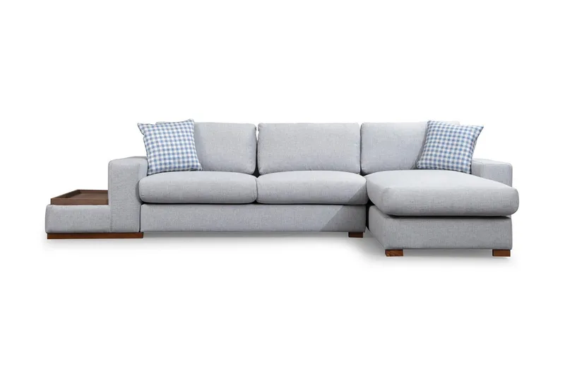 Huelva Chaiselongsofa - Grå - Møbler - Sofaer - Sofa med chaiselong