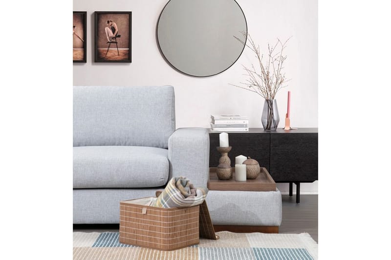 Huelva Chaiselongsofa - Grå - Møbler - Sofaer - Sofa med chaiselong