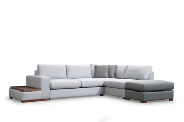 Huelva Chaiselongsofa - Grå - Møbler - Sofaer - Sofa med chaiselong