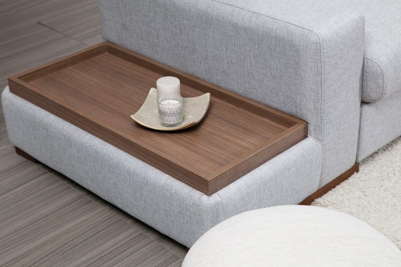 Huelva Chaiselongsofa - Grå - Møbler - Sofaer - Sofa med chaiselong