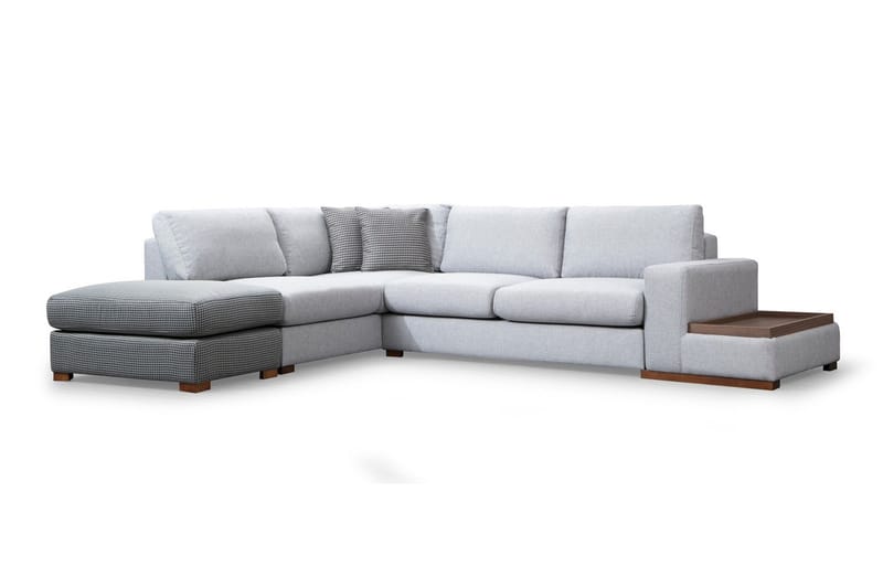 Huelva Chaiselongsofa - Grå - Møbler - Sofaer - Sofa med chaiselong