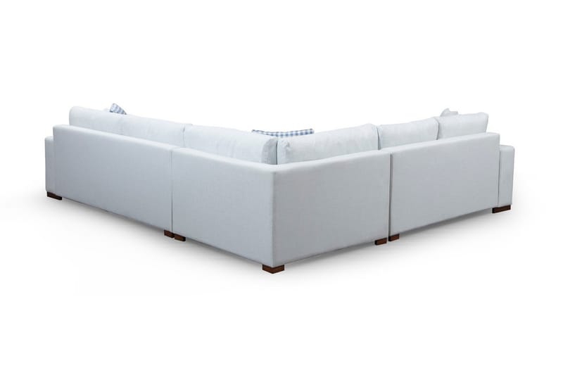 Huelva Højrevendt L-formet Hjørnesofa 322 cm i Stof med Brede Armlæn - Beige - Møbler - Sofaer - Hjørnesofa
