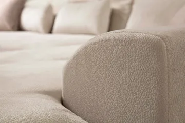 Jaraad Chaiselongsofa Højre - Beige/Sort - Møbler - Sofaer - Sofa med chaiselong