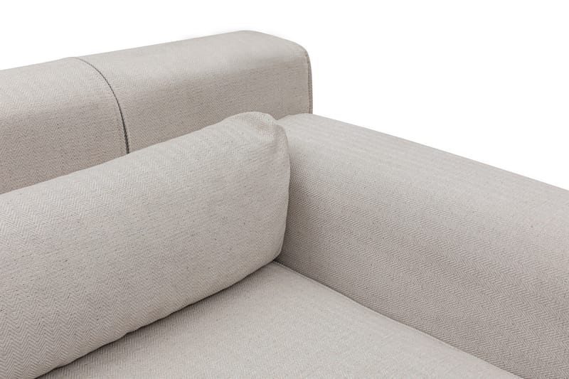 Jivago Chaiselongsofa Højre - Beige/Sort - Møbler - Sofaer - Sofa med chaiselong