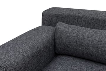 Jivago Chaiselongsofa Højre - Grå/Sort - Møbler - Sofaer - Sofa med chaiselong