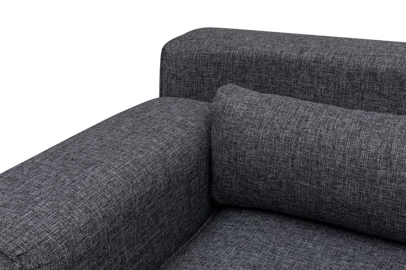 Jivago Chaiselongsofa Højre - Grå/Sort - Møbler - Sofaer - Sofa med chaiselong