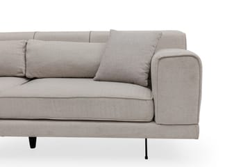 Jivago Chaiselongsofa Venstre - Beige/Sort - Møbler - Sofaer - Sofa med chaiselong