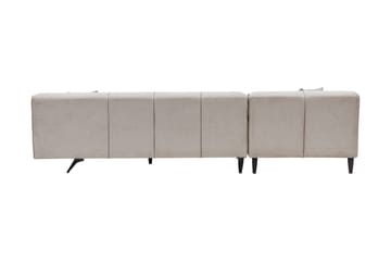 Jivago Chaiselongsofa Venstre - Beige/Sort - Møbler - Sofaer - Sofa med chaiselong