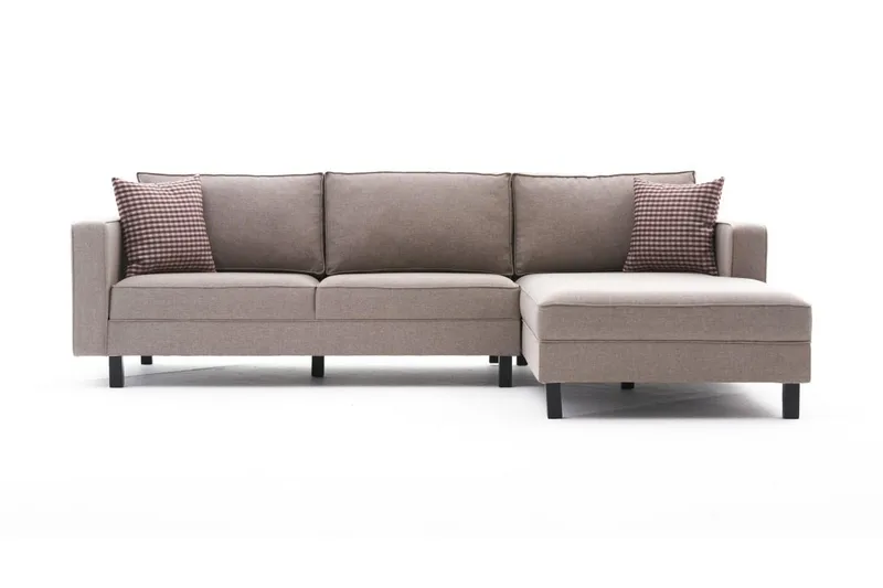 Kaletea Sofa m. Chaiselong 4-Pers., Cream