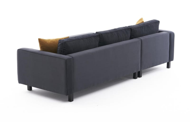 Kaletea Sofa m. Chaiselong 4-Pers. - Mørkegrå - Møbler - Sofaer - Sofa med chaiselong