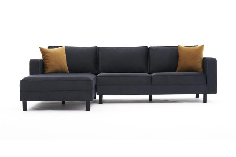 Kaletea Sofa m. Chaiselong 4-Pers. - Mørkegrå - Møbler - Sofaer - Sofa med chaiselong